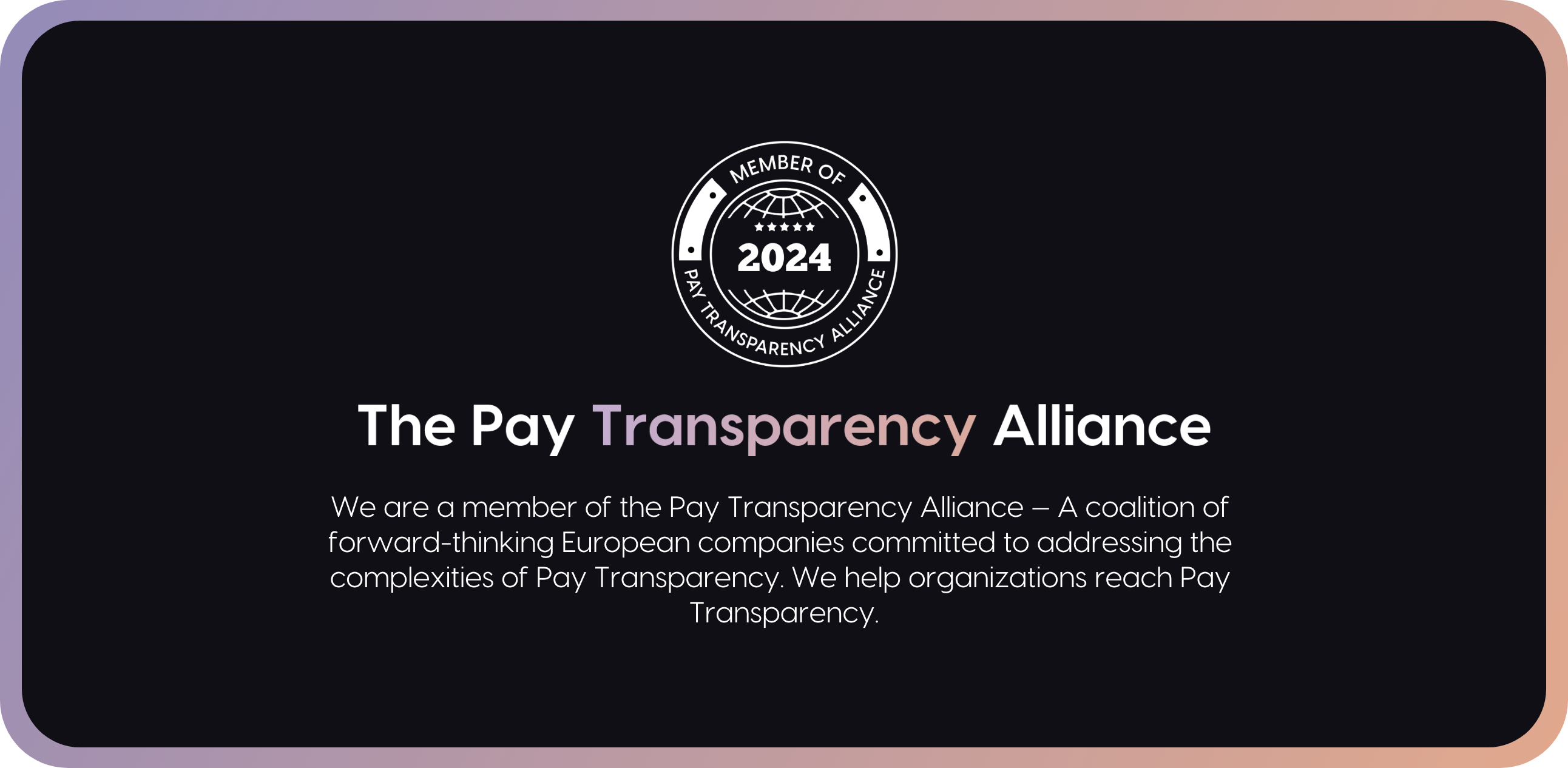 pay transparancy alliance